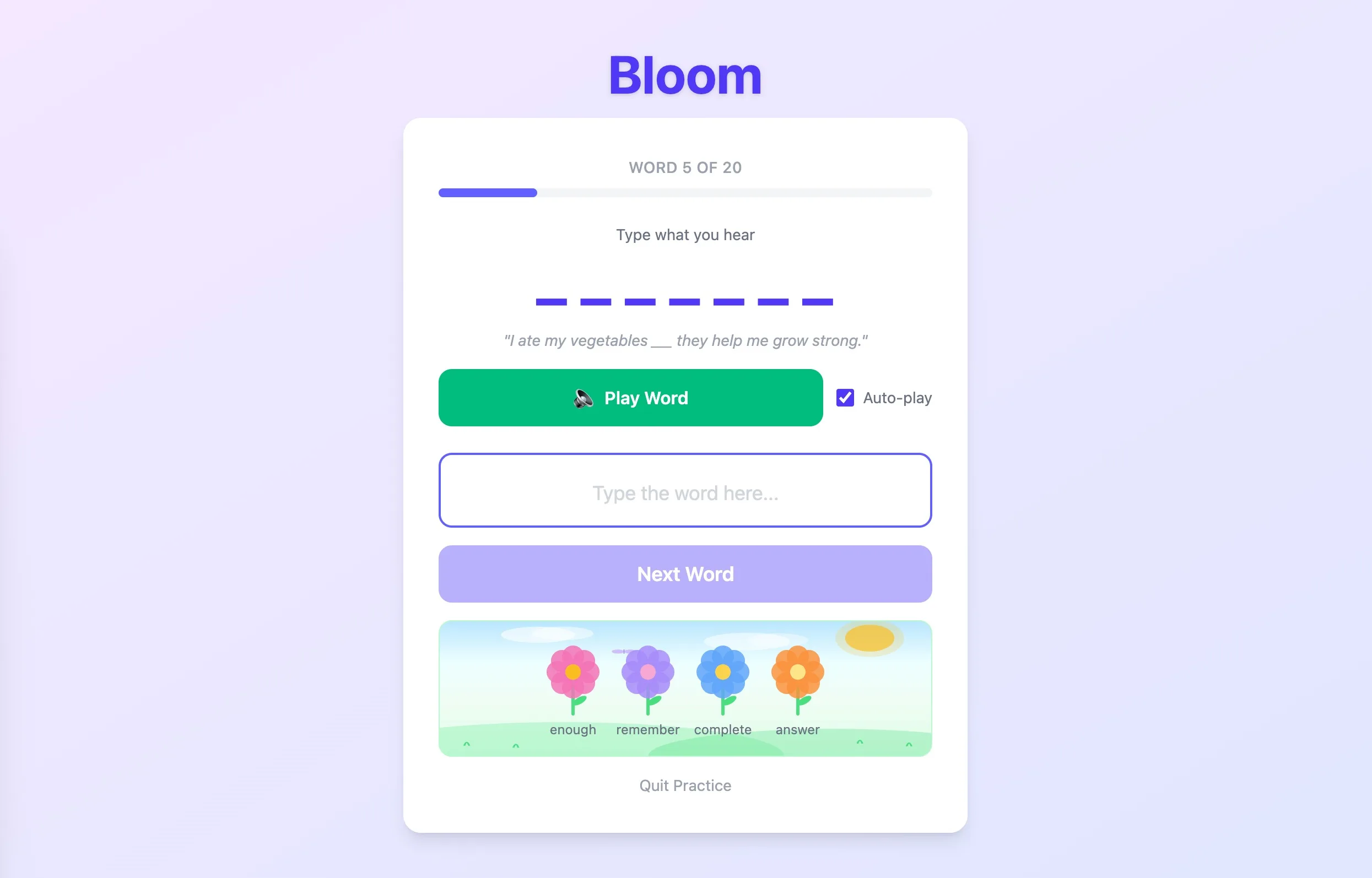 Bloom desktop